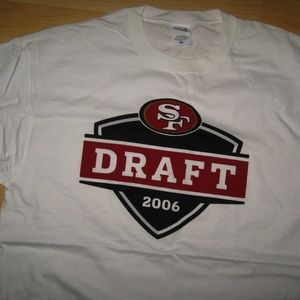 🏈 San Francisco 49ers 2006 Draft T Shirt XLrg